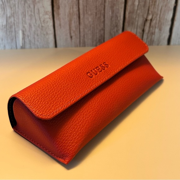 GUESS Red Sunglasses Case - Picture 2 of 3